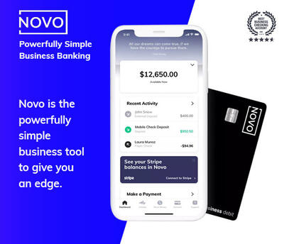 NOVO Small Business Banking and Loans